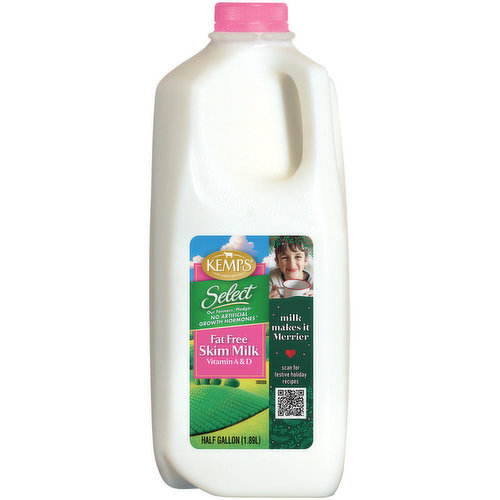 Kemps Select Fat Free Skim Milk