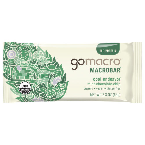 GoMacro MacroBar, Mint Chocolate Chip