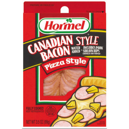 Hormel Canadian Style Bacon 