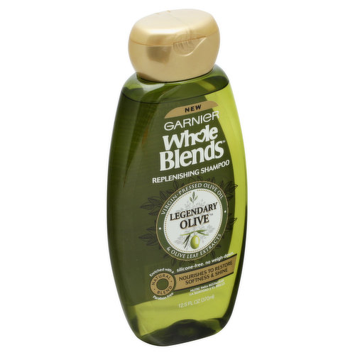 Whole Blends Shampoo, Replenishing, Legendary Olive