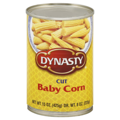 Dynasty Baby Corn, Cut