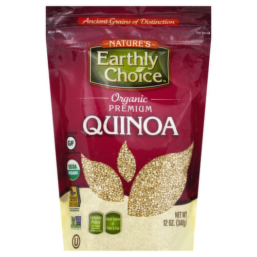 Nature's Earthly Choice Quinoa, Premium, Organic 