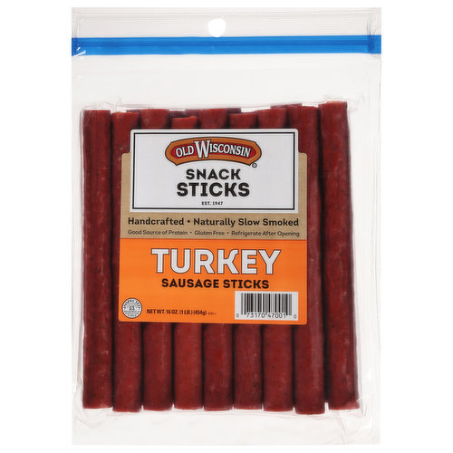 Old Wisconsin Sausage Sticks, Turkey