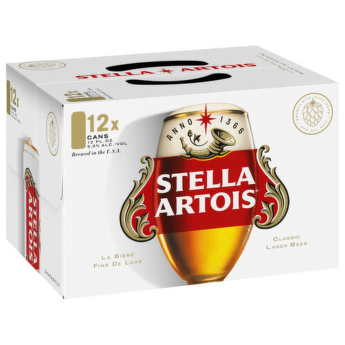 Stella Artois Beer, Lager, Classic