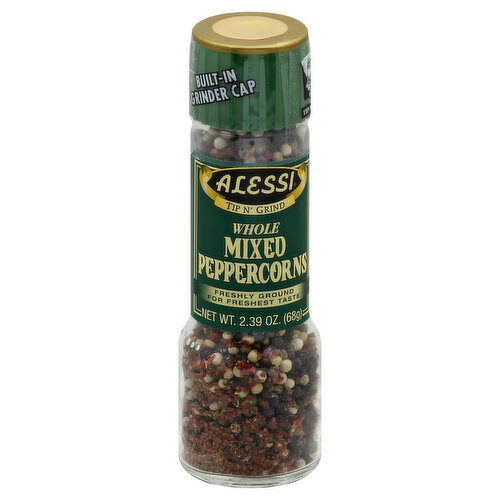 Alessi Tip N' Grind Peppercorns, Mixed, Whole