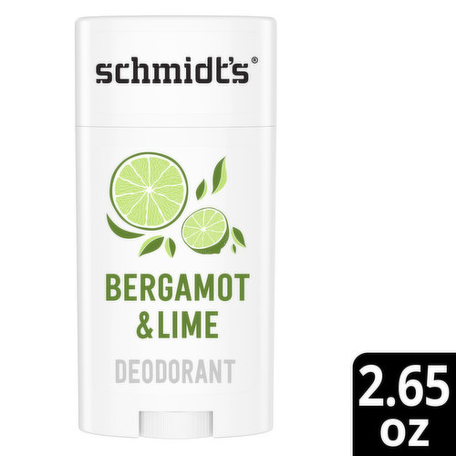 Schmidt's Bergamot & Lime Aluminum-Free Vegan Deodorant