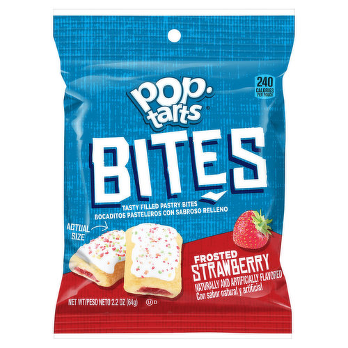 Pop-Tarts Bites Pastry Bites, Tasty Filled, Frosted Strawberry