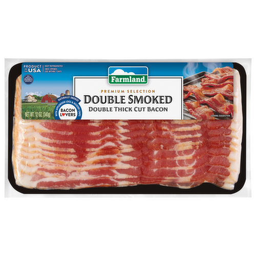 Farmland Bacon, Double Smoked, Double Thick Cut