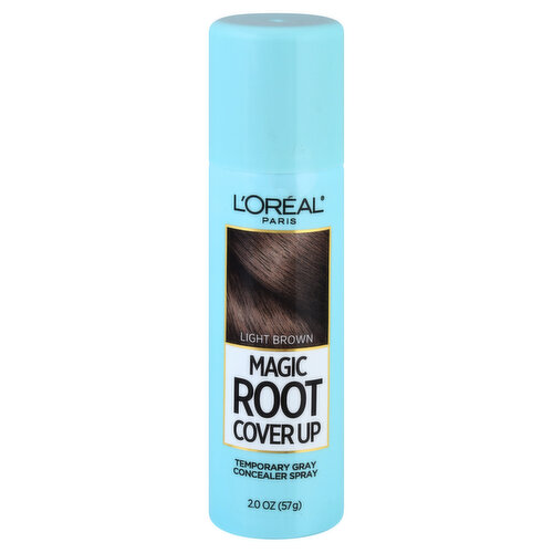 Magic Root Cover Up Concealer Spray, Light Brown