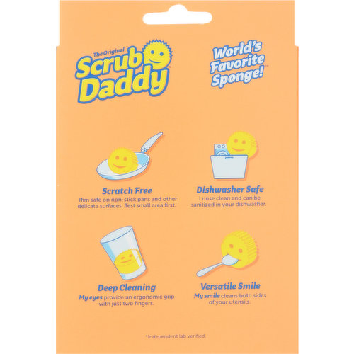  Scrub Daddy Color Sponge - Scratch-Free Multipurpose