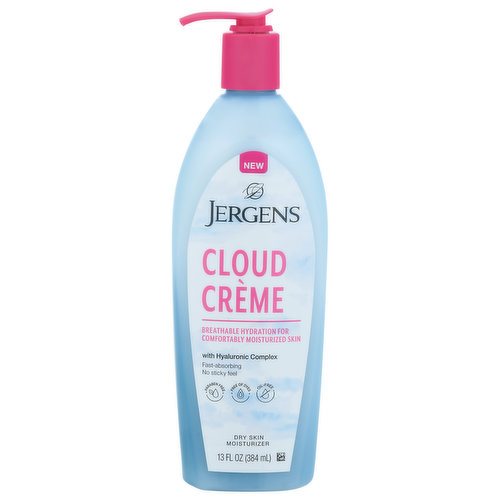 Jergens Cloud Creme Moisturizer, Dry Skin