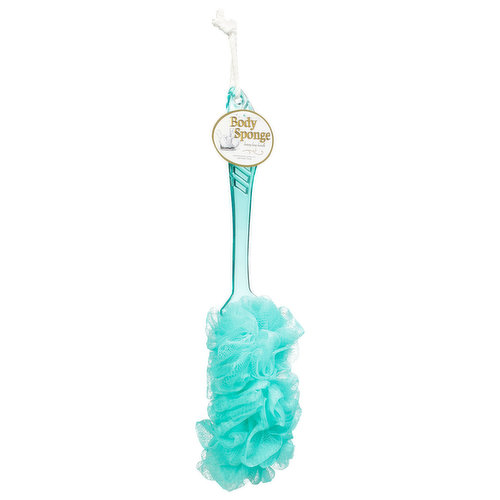 Jacent Body Sponge, Luxury Long Handle