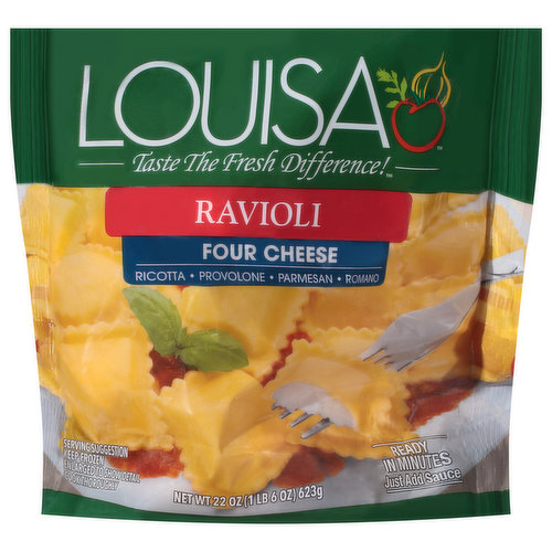 Louisa Ravioli, Four Cheese