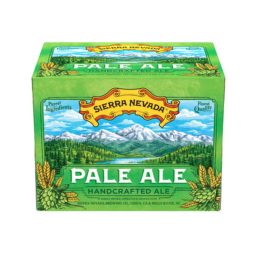 Sierra Nevada Beer, Pale Ale Craft Beer 12 Pack (12oz Bottles)