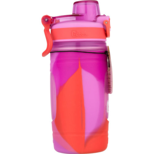 bubba 32oz Radiant Push Button Water Bottle with Straw Rubberized Stainless  Steel Licorice