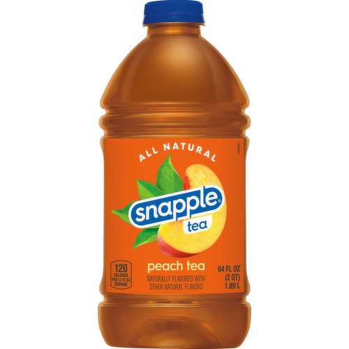 Snapple Peach Tea - 16 oz bottle