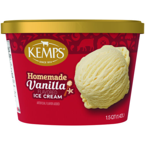 Kemps Homemade Vanilla Ice Cream