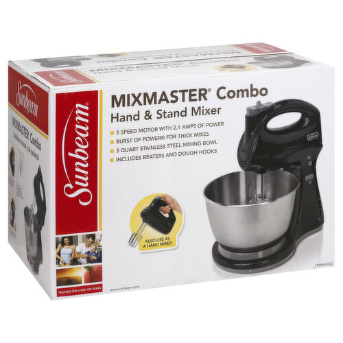 Sunbeam - Sunbeam, Mix Master - Hand & Stand Mixer, Combo