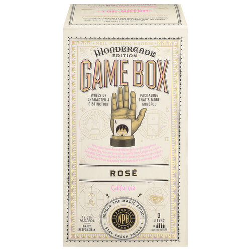 Game Box Rose, California, 2022