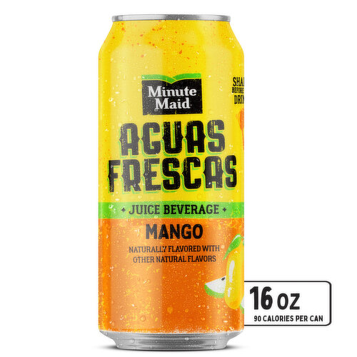 Minute Maid Aguas Frescas  Aguas s Mango Can