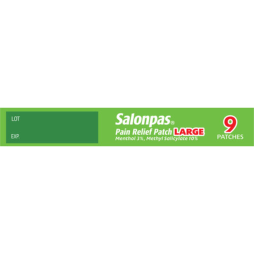 Salonpas® Pain Relief Patch LARGE