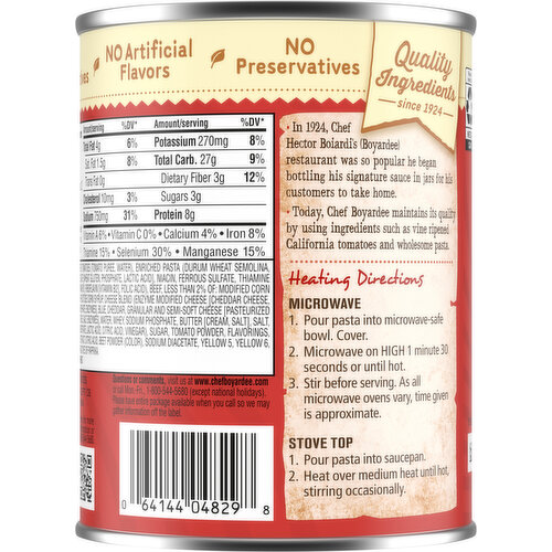 Chef Boyardee Cheesy Burger Macaroni