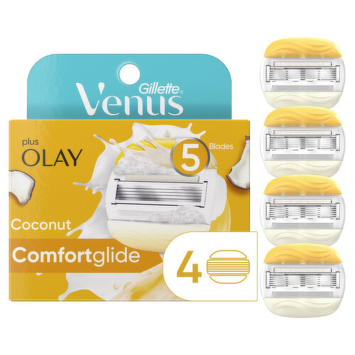 Venus ComfortGlide plus Olay Coconut Women's Razor Blade Refills