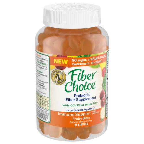 Fiber Choice Bone Health Daily Prebiotic Chewable Tablets