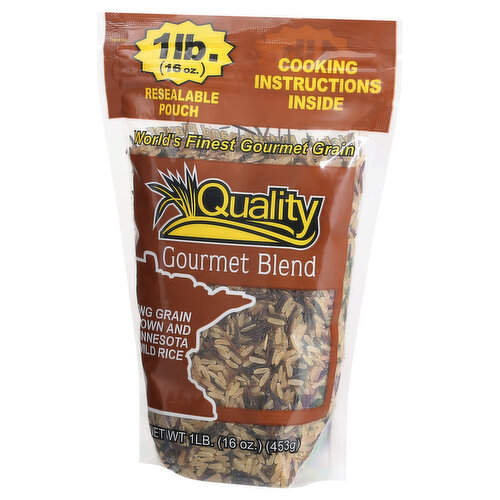 Quality Wild Rice, Gourmet Blend