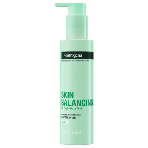 Neutrogena Clay Cleanser, Oily Skin, Skin Balancing