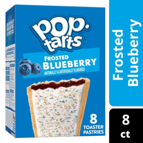 Pop-Tarts Toaster Pastries, Frosted Blueberry