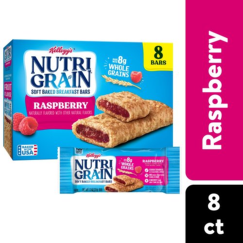 Nutri-Grain Soft Baked Breakfast Bars, Raspberry