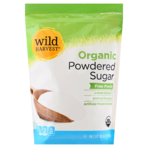 WILD HARVEST Sugar, Organic, Powdered