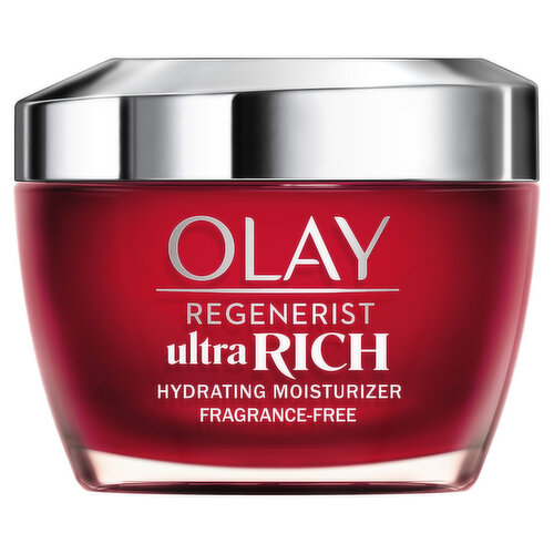 Olay Regenerist Regenerist Ultra Rich Face Moisturizer, Fragrance-Free, 1.7 Oz