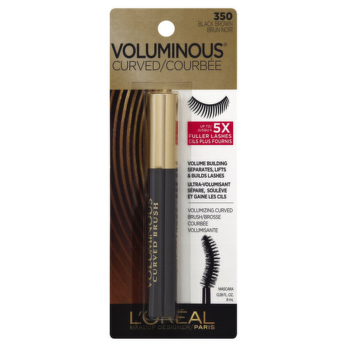 L'Oreal Voluminous Mascara, Black Brown 350