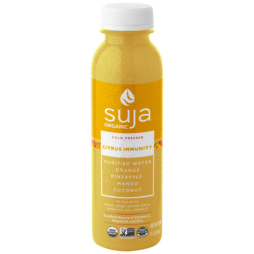 Suja Organic Fruit Juice Drink, Citrus Immunity, Cold-Pressed