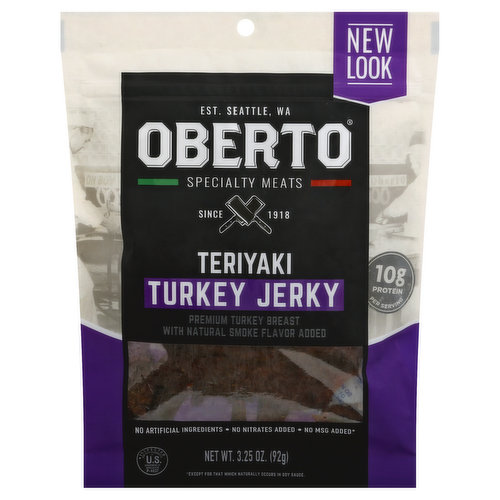 Turkey Jerky, Teriyaki