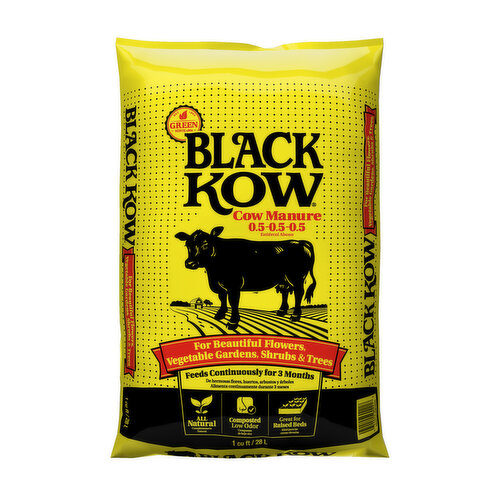 Black Kow Cow Manure, 1 Cuft