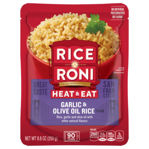 Rice-A-Roni Rice, Garlic & Olive Oil