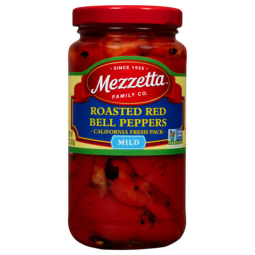Mezzetta Bell Peppers, Red, Roasted, Mild