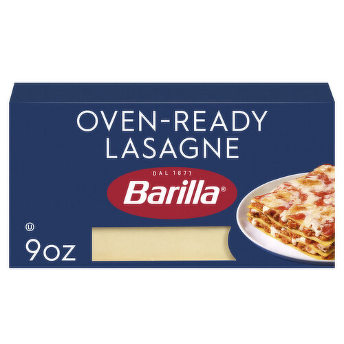 Barilla Oven-Ready Lasagne Pasta