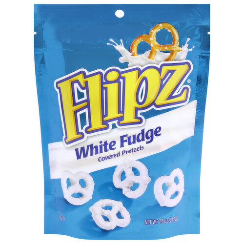Flipz Pretzels, White Fudge