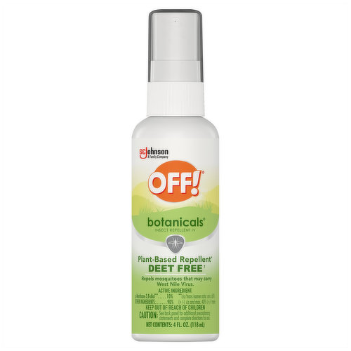 Off! Botanicals Insect Repellent IV