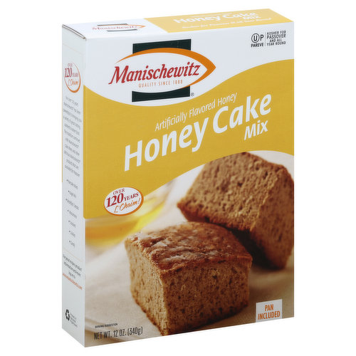 Manischewitz Cake Mix, Honey