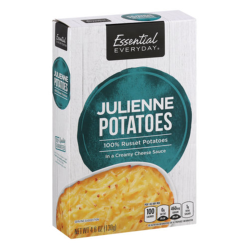Essential Everyday Potatoes, in a Creamy Cheese Sauce, Julienne