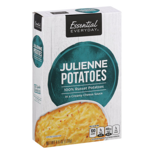 ESSENTIAL EVERYDAY Potatoes, in a Creamy Cheese Sauce, Julienne