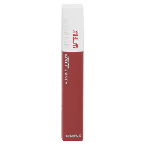 Maybelline Super Stay Lip Color, Matte Ink, Ruler 80