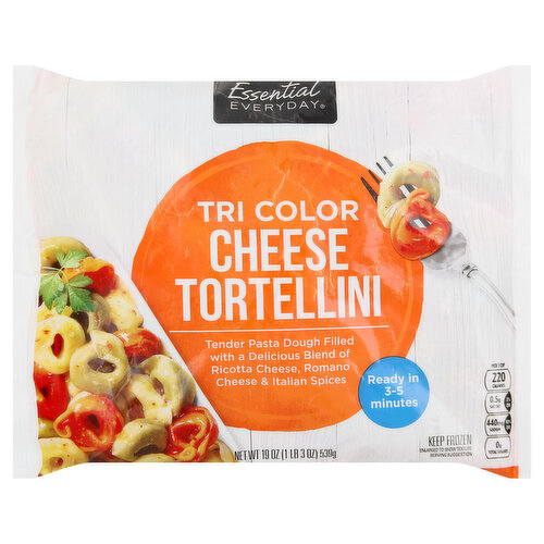 ESSENTIAL EVERYDAY Tortellini, Cheese, Tri-Color