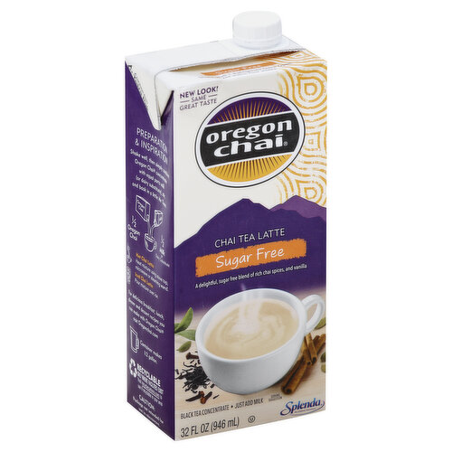 Oregon Chai Chai Tea Latte, Sugar Free