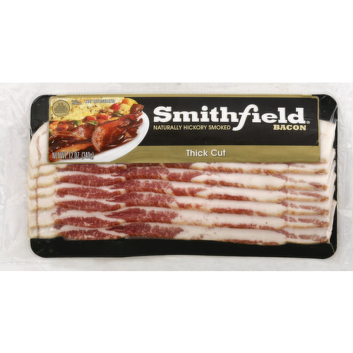 Naturally hickory smoked. US inspected and passed by Department of Agriculture. www.smithfield.com.